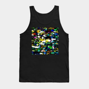 Abstract Stained Glass Tank Top
